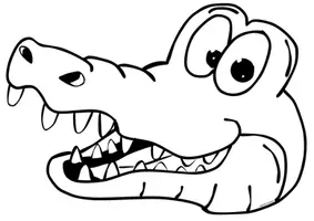Vorschau - Präsentationen/Tafelbilder - Zahlen vergleichen - Krokodil Tafelmaterial () - Seite 2