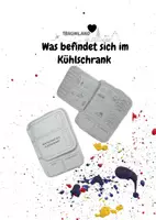 Vorschau - Arbeitsblätter - Was befindet sich im Kühlschrank (kreativ) - Deckblatt