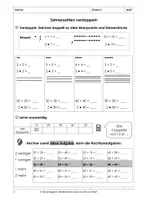 Vorschau - Arbeitsblätter - Z & ZE verdoppeln, aus: Mathe: Das kann ich im Schlaf, ab 2 - Seite 1