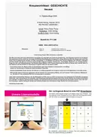 Vorschau - Arbeitsblätter - Kreuzworträtsel Geschichte Neuzeit | Geschichte Sekundarstufe I II Klasse 7-13 | Kolumbus, Reformation, Absolutismus, Revolution, Weltkriege, Allgemeinwissen, Lösungen - Seite 1