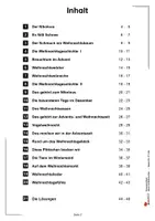 Vorschau - Arbeitsblätter - Kreuzworträtsel Advent & Weihnachten | Sachunterricht Deutsch Grundschule Sekundarstufe I Klasse 3-6 | Adventskranz, Nikolaus, Krippe, Bräuche, Rätsel, Lösungen - Seite 2