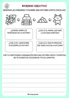 Vista previa - Juegos / Gamificación - Escritura Creativa del Invierno con Dados @miviqs.garden - página 2