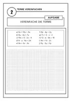 Vorschau - Stationenlernen - Mathe in der Mittelschule: Terme, Gleichungen & Co - Seite 2