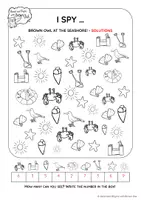 anteprima - Esercizi - Brown Owl at the Seashore - Summer I SPY - Pagina 3