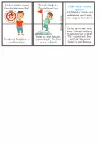 Vorschau - Arbeitsblätter - Bewegungs-Lesespiel - sportliche Kinder - Seite 3