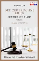 Vorschau - Arbeitsblätter - Klausur mit EWH: Der zerbrochne Krug - Heinrich von Kleist - Deckblatt