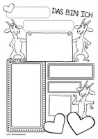 Vorschau - Arbeitsblätter - Ziegenklasse sich vorstellen Arbeitsblätter Klassentier Ziege - Seite 3
