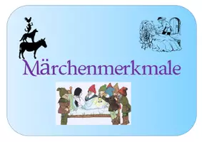Vorschau - Interaktives Material - Märchenmerkmale - Deckblatt