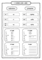 Vorschau - Arbeitsblätter - PRESENTE INDICATIVO - Materialpaket - Seite 3
