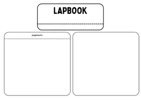 Vista previa - Otros - Plantillas de lapbook - Lapbook template - página 3