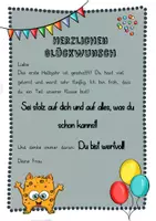 Vorschau - Mal- und Bastelvorlagen - Zeugnis Urkunde Halbjahr für alle Jahrgänge - Seite 3