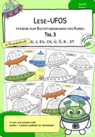 Vorschau - Arbeitsblätter - LESEN - Leseblätter zu Karibu 1 (Version 2016) - Grundschrift - - (p,g,j,eu,ch,ü,ö,b,st) - Teil 3 - Deckblatt