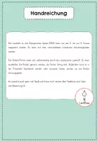 Vorschau - Stationenlernen - Leseheft Olympia | Olympische Spiele 2024 | Kl. 2 - 4 - Seite 1
