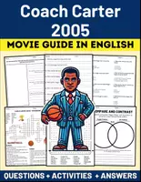 Vorschau - Arbeitsblätter - Movie Guide: "Coach Carter 2005" Questions + Activities Puzzles + Answers - Deckblatt