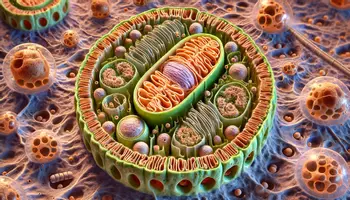 Vorschau - Arbeitsblätter - Welche Erkenntnisse über den Bau von Mitochondrien und Chloroplasten stützen die Endosymbiontentheorie? - Deckblatt