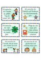 Vorschau - Mal- und Bastelvorlagen - Neujahrsgruß - Silvester & Neujahr Neujahrswünsche - Seite 1
