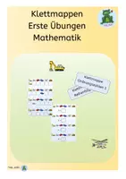 Vorschau - Aufgabenkarten - Klettmappen Vorübungen Mathematik Reihenfolgen - Deckblatt