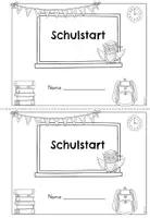 Vorschau - Arbeitsblätter - Schulstart Heft | Einschulung, Feinmotorik | 1. Klasse - Seite 3