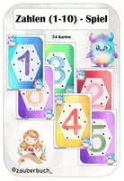 Vorschau - Spiele - ZAHLEN - Karten - Monster - SPIEL - Deckblatt