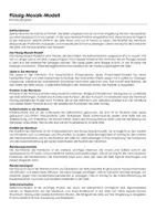 Vorschau - Arbeitsblätter - Flüssig-Mosaik-Modell (Informationstext und Übungen) - Deckblatt