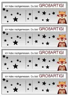Vorschau - Mal- und Bastelvorlagen - Buchstaben-Helden: Geschenke zur Motivation - Lineal - Seite 1