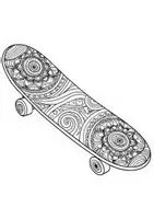 Vorschau - Arbeitsblätter - Mandalas Thema Sport/Sportarten - Grundschule - Bastelvorlagen - Seite 1