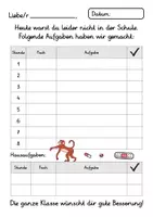 Vorschau - Anderer Materialtyp - Krankenmappe Affenklasse - Krankenpost Affe - Seite 3