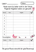 Vorschau - Anderer Materialtyp - Krankenmappe Axolotlklasse - Krankenpost Axolotl - Seite 3