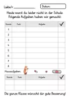 Vorschau - Anderer Materialtyp - Krankenmappe Bärenklasse - Krankenpost Bär - Seite 3