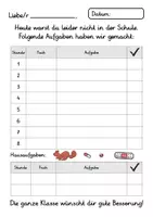 Vorschau - Anderer Materialtyp - Krankenmappe Eichhörnchenklasse - Krankenpost Eichhörnchen - Seite 3