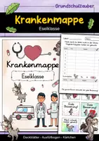 Vorschau - Anderer Materialtyp - Krankenmappe Eselklasse - Krankenpost Esel - Deckblatt