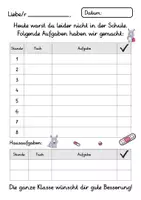 Vorschau - Anderer Materialtyp - Krankenmappe Nashornklasse - Krankenpost Nashorn - Seite 3