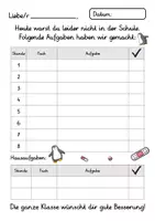 Vorschau - Anderer Materialtyp - Krankenmappe Pinguinklasse - Krankenpost Pinguin - Seite 3