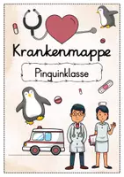Vorschau - Anderer Materialtyp - Krankenmappe Pinguinklasse - Krankenpost Pinguin - Seite 1