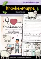 Vorschau - Anderer Materialtyp - Krankenmappe Schafklasse - Krankenpost Schaf - Deckblatt