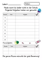Vorschau - Anderer Materialtyp - Krankenmappe Schneckenklasse - Krankenpost Schnecke - Seite 3