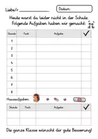 Vorschau - Anderer Materialtyp - Krankenmappe Tierklasse - Krankenpost Tiere - Seite 3