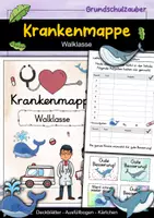 Vorschau - Anderer Materialtyp - Krankenmappe Walklasse - Krankenpost Wal - Deckblatt