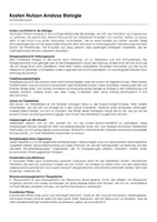 Vorschau - Arbeitsblätter - Kosten Nutzen Analyse Biologie (Informationstext und Übungen) - Deckblatt