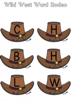 Vista previa - Juegos / Gamificación - Wild West Word Rodeo - Matcing Sound Game - página 3