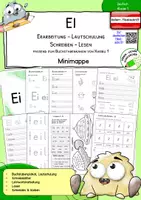 Vorschau - Arbeitsblätter - EI - Erarbeitung, Lautschulung, Lesen, Schreiben - Deckblatt