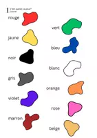 Vorschau - Arbeitsblätter - Arbeitsblatt - Les couleurs - Seite 1