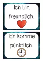 Vorschau - Bildkarten - Klassenregeln im Weltraumlook Classroom Management - Seite 2