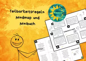 Vorschau - Arbeitsblätter - Teilbarkeitsregeln Mindmap und Minibuch - Deckblatt