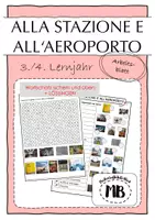 Vorschau - Arbeitsblätter - Bahnhof und Flughafen - Materialpaket - Seite 1
