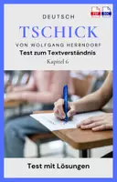Vorschau - Arbeitsblätter - Tschick - Test zum Textverständnis - Kapitel 6 - Deckblatt