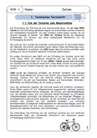 Vorschau - Arbeitsblätter - Technische Entwicklung - Entwicklung des Fahrrads - Seite 3