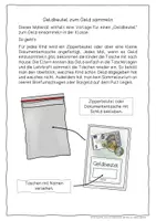 Vorschau - Anderer Materialtyp - Vorlage für einen Geldbeutel - Classroom Management - Seite 1