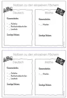 Vorschau - Arbeitsblätter - Eltern Informationsheft (veränderbare ppt Datei) - Seite 2