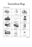 Vorschau - Spiele - Sommerferien Bingo - Seite 1